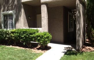 Three Bedroom Two Bathroom/Two car attached garage Spanish Palms Condominium