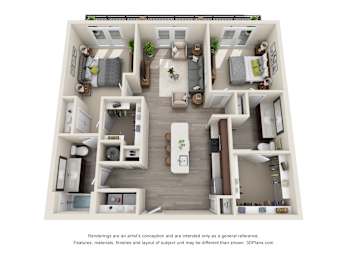 2 beds, 2 baths, 1,152 sqft, $1,895