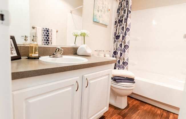 Everett Apartments - Tessera Apartments - Bathroom