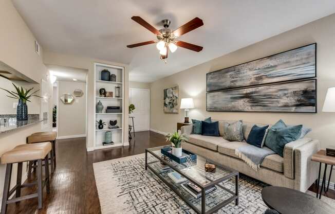 Mount Vernon Apartments | Desoto TX | Spacious Floor Plans with Hardwood Style Flooring