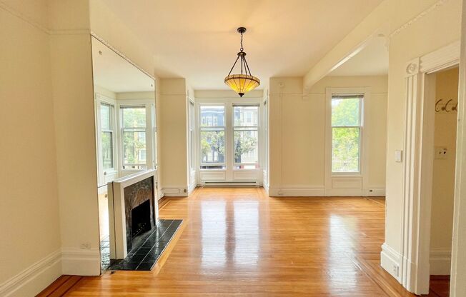 Duboce Park Charming Large Studio Apartment w/Remodeled Kitchen - PROGRESSIVE!