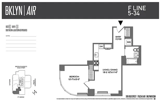 Studio, 1 bath, $4,125, Unit 24F