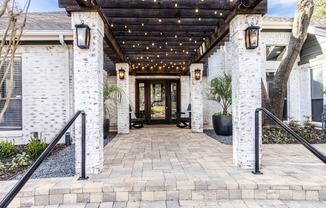 Close Up of Exterior Front Entrance