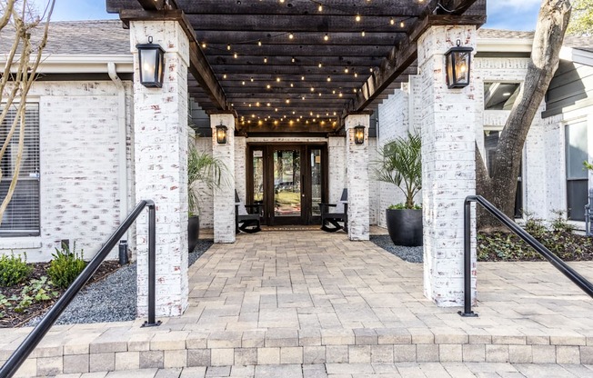 Close Up of Exterior Front Entrance