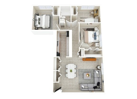 3 beds, 1 bath, 1,000 sqft, $1,025