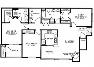 3 beds, 2 baths, 1,417 sqft, $2,640