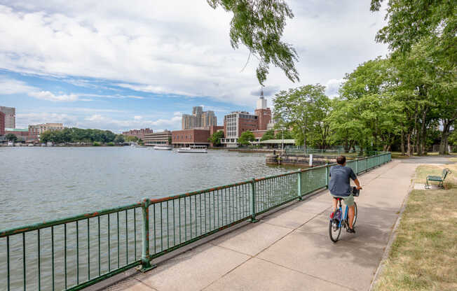The scenic Charles River Path is just beyond your doorstep.