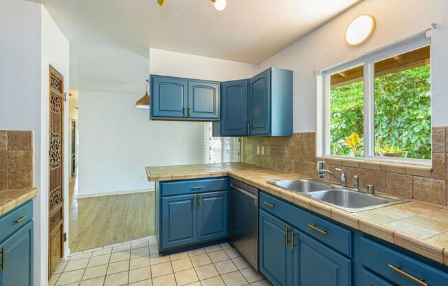 Charming 3-Bedroom, 2-Bath Home with Streamside Setting, walking distance to Koloa Village