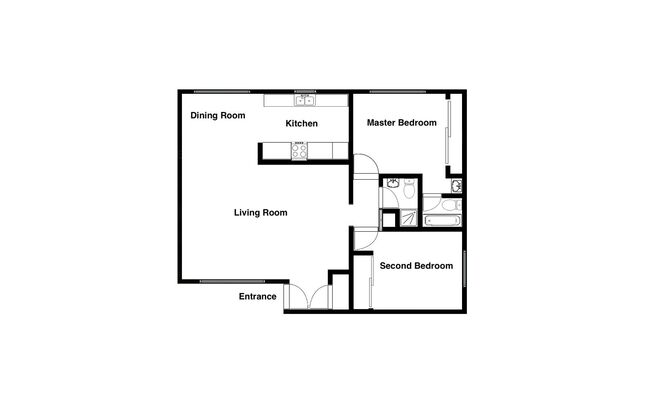 2 beds, 2 baths, 1,000 sqft, $3,292, Unit 111