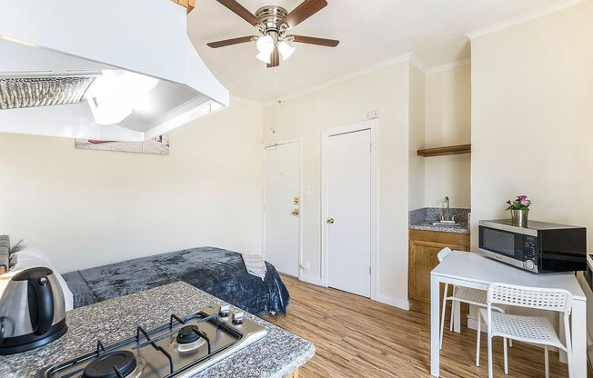 Studio, 1 bath, 164 sqft, $1,045, Unit 209