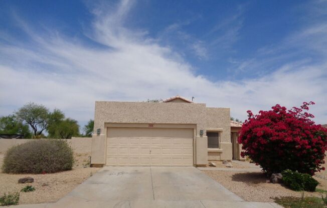 Cozy 3 bedroom home in Goodyear! Large backyard, great layout! Available NOW!