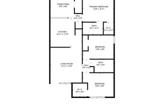 3 beds, 2 baths, $895, Unit 2808 Leroy Circle - B