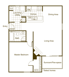 1 bed, 1 bath, 811 sqft, $1,498