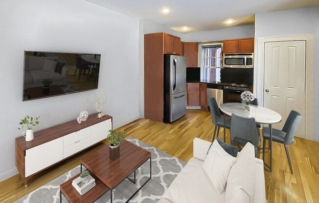 1 bed, 1 bath, 458 sqft, $3,200, Unit 17
