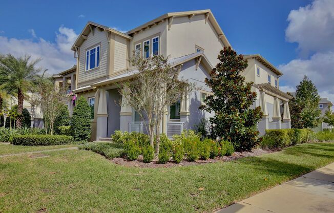 Beautiful 3/2.5 Spacious Townhome with a Loft Area and a 2 Car Garage in the Highly Desired Laureate Park in Lake Nona - Orlando!