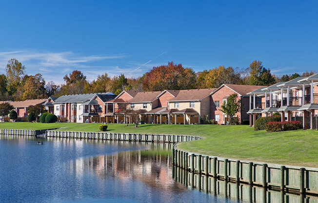 Holly Point Apartments exterior and canal