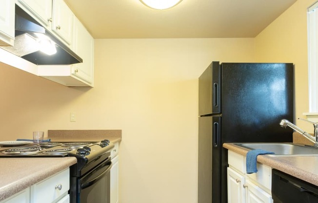 fully equipped kitchens