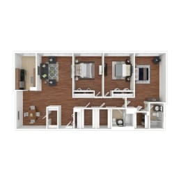 3 beds, 2 baths, 1,340 sqft, $2,699