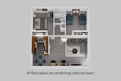 2 beds, 1 bath, $2,150