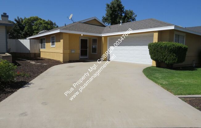 Orcutt Single Story Home Near Righetti and St. Joe's High Schools