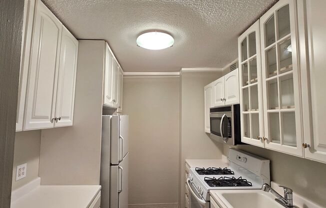 Short walk to Longwood! Steps to T! Large 1 bedroom w/enclosed porch! Garage parking incl.