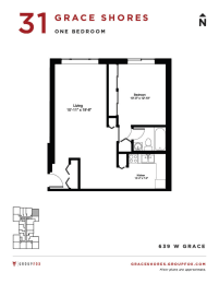 1 bed, 1 bath, $1,640