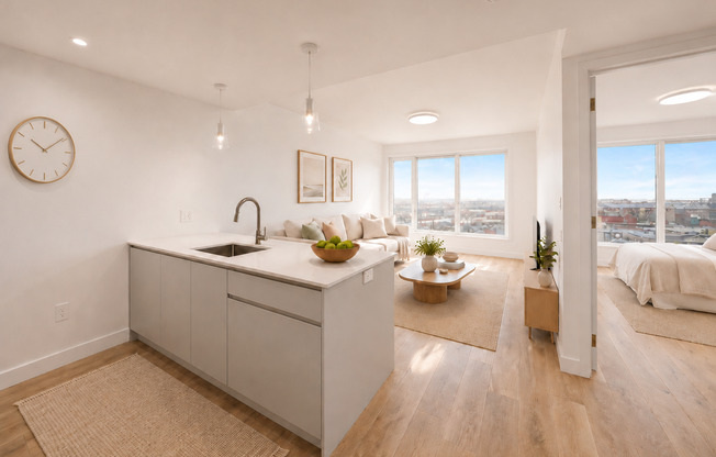 1 bed, 1 bath, $3,483, Unit 6G