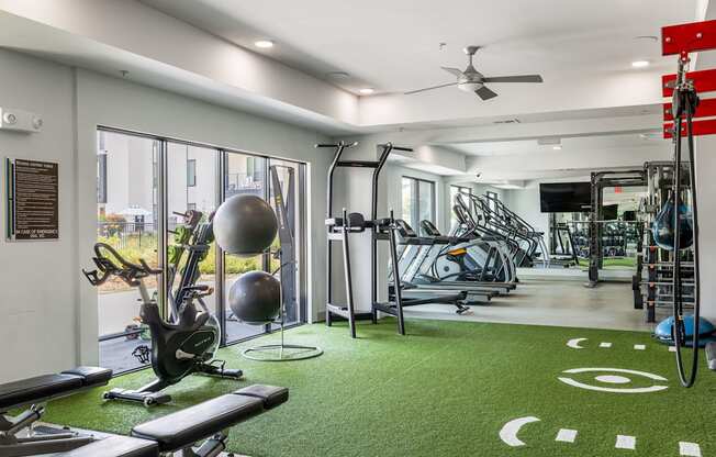 Rhythm State-of-the-art Fitness Center with Free Weights and Cardio Machines