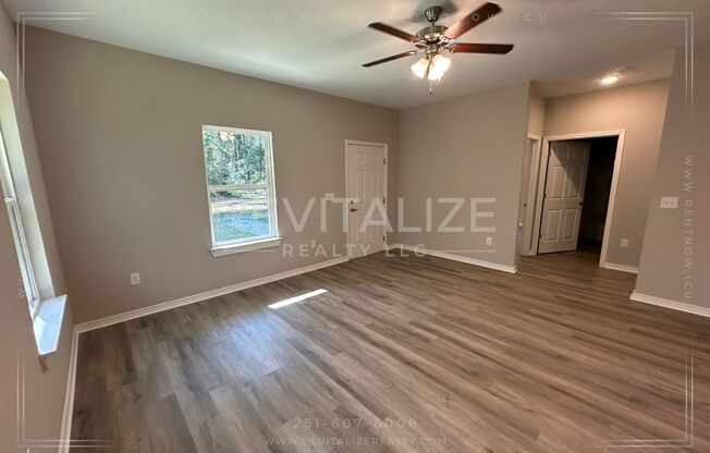 Newly Built 2 Bedroom/2 Bathroom House in Mobile!