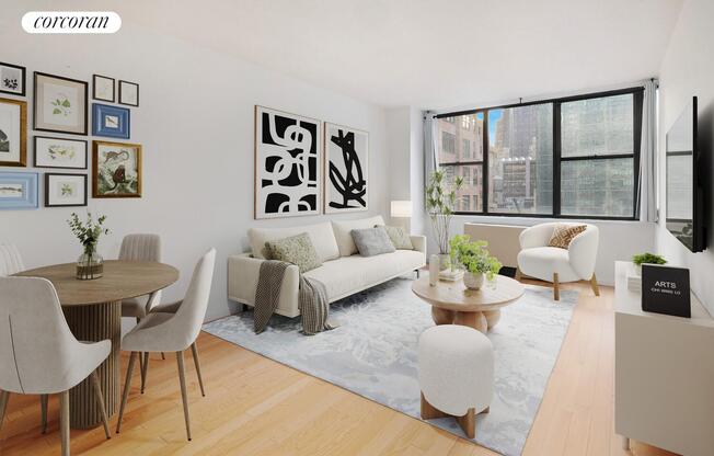 1 bed, 1 bath, $3,650, Unit 11D