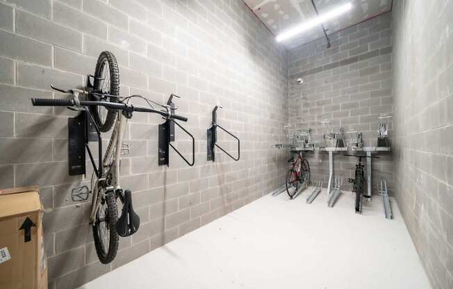 Bike storage at Grand Rapids Apartments | Gateway at Belknap Apartments in Grand Rapids, MI