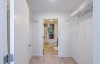 Countyline Apartments in Miami FL photo of large closet