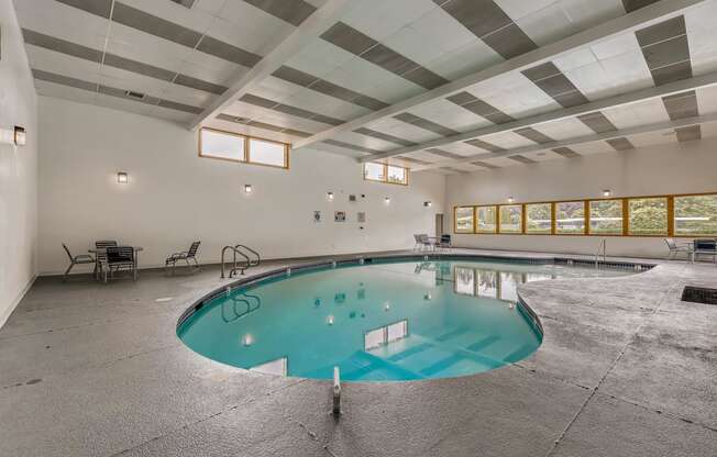 The Community Indoor Swimming Pool at Morningtree Park Apartments