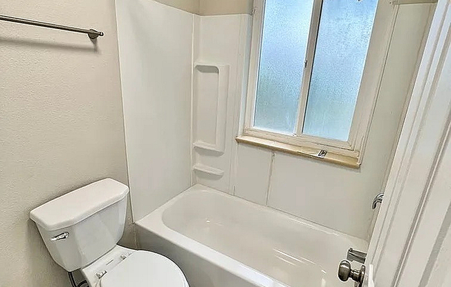 Experience tranquility in this well-designed bathroom, combining style with functionality.