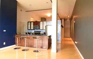 Unbeatable location, Contemporary 1 BD 1.5 BA in Adams Morgan with PARKING and balcony!!