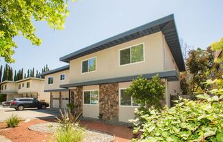 Fully remodeled large 2 bed/2 bath, in unit laundry, patio, walk to CalTrain, 80 WalkScore!