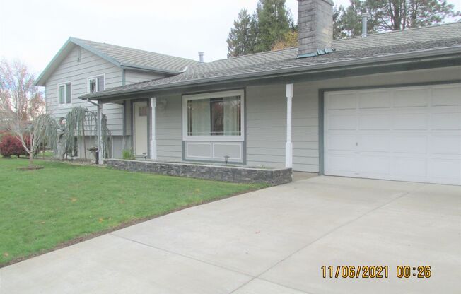 Large home on .26 acre Lot ! 4 BR 2 bth + garage + shed _+ AC ~ Great Neighborhood !