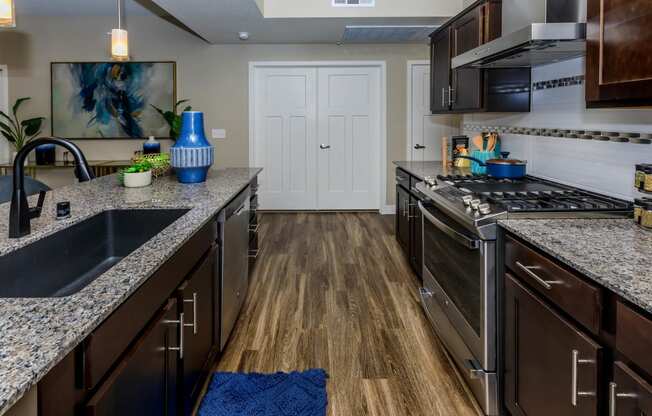 Kitchen gallery with appliances at Level 25 at Sunset by Picerne, Nevada, 89113