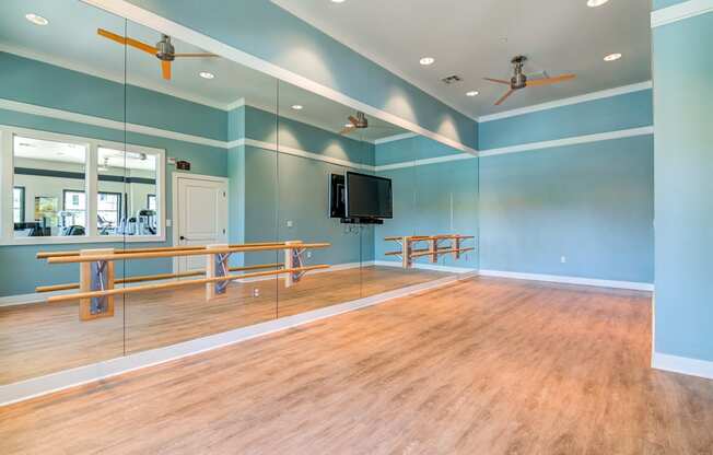 Yoga/dance room