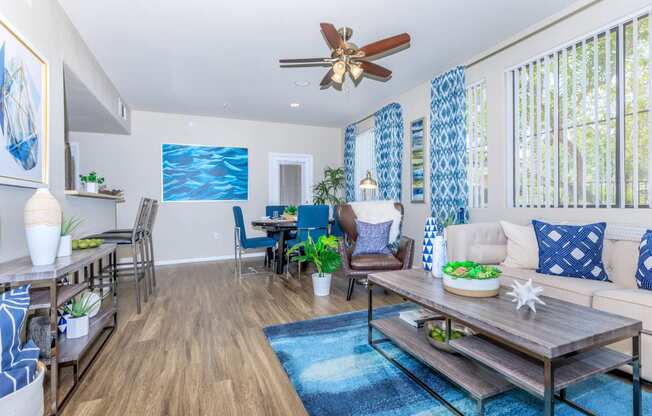 Modern Living Room at The Presidio by Picerne, N Las Vegas, NV, 89084