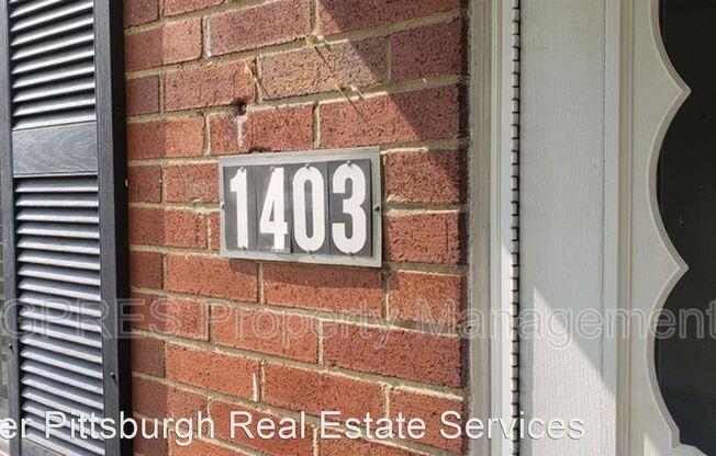 1403-1405 Spruce St.