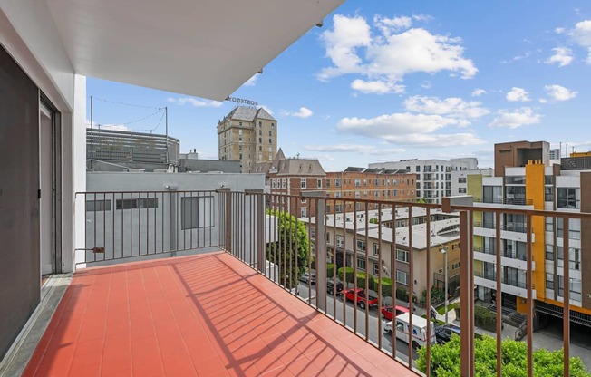 Large Balcony at Hollywood Ardmore, California, 90028