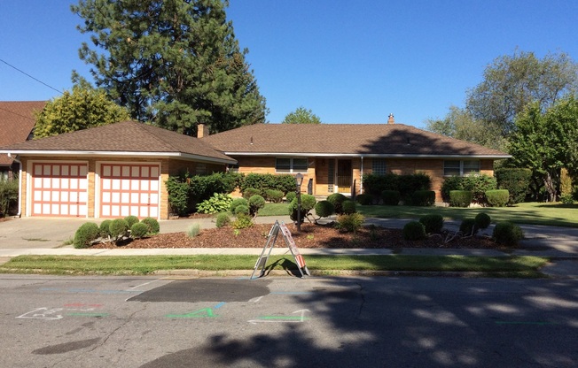 Audubon Area 3 Bedroom 2 Bath Brick Rancher with Spokane River Views