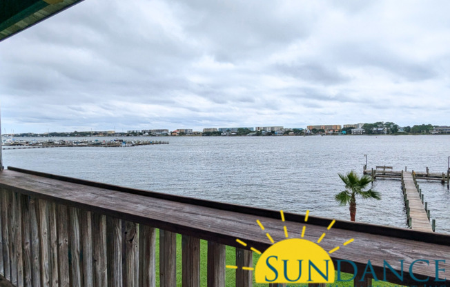 WATERFRONT UNIT WITH FULL VIEWS OF THE SOUND FROM YOUR BALCONY