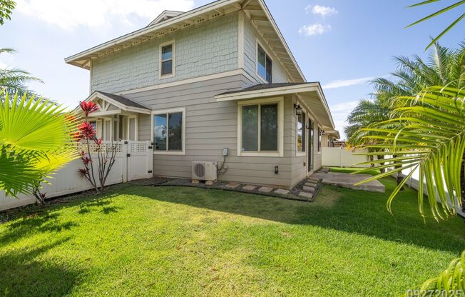 4BR/3BA/2Car Garage, Solar water heater & PV panels in Olino at Mehana, Kapolei