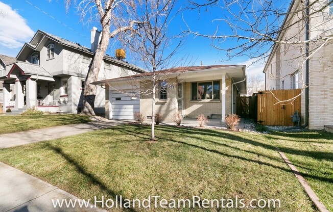 Bungalow Home with Large Garage in Wash Park!