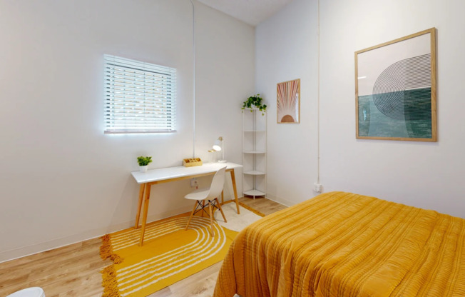 Studio, 1 bath, 390 sqft, $1,550, Unit The Perch - 1
