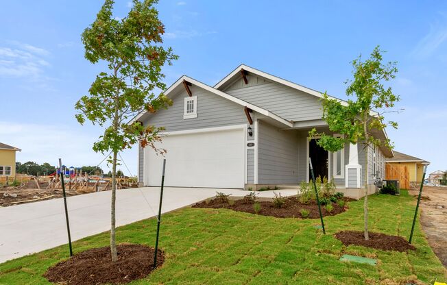 Cute newer 1 story home with Open Floor plan and high ceilings - 220 Car Charger outlet installed!