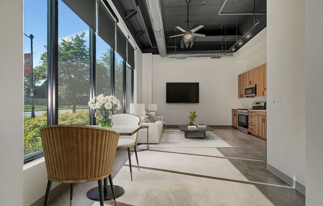 Studio, 1 bath, 405 sqft, $925, Unit The Lofts-166