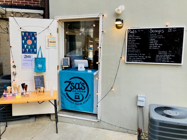 Zsa's Ice Cream in Mt Airy